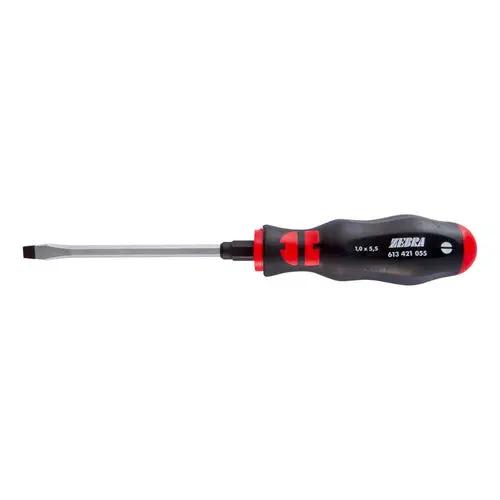 ZEBRA 1.6×10mm Slotted Driver – Hexagonal Handle with Wrench Compatibility