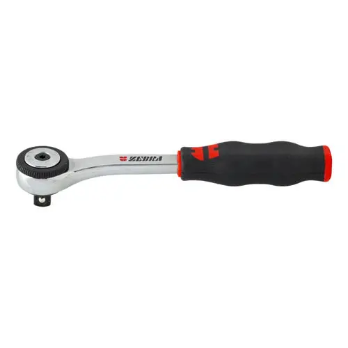 ZEBRA 12mm Ratchet Wrench with Rotary Disc Reversing Mechanism