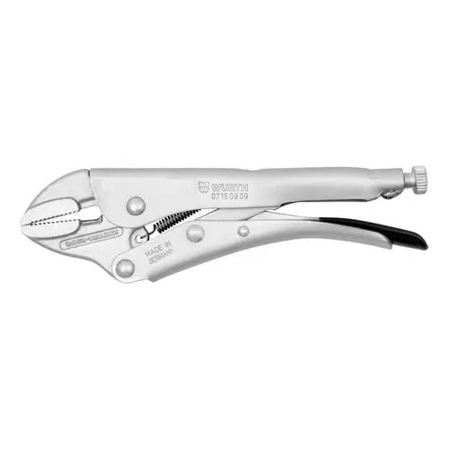 ZEBRA 235mm Straight-Jaw Locking Pliers — 0–63mm Adjustable Clamping Range