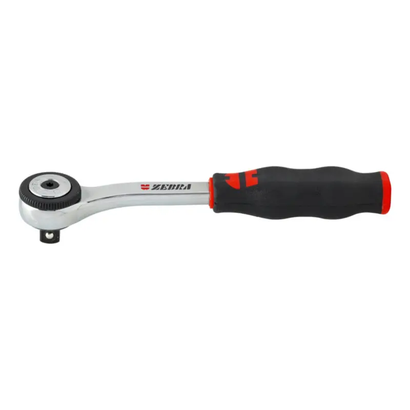 ZEBRA 3/8″ Ratchet Tool with Rotary Disc for Quick Direction Switching