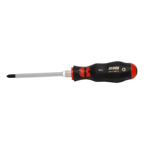 ZEBRA 3K Hex-Blade Phillips Screwdriver – PH2, 100 mm Balanced Length