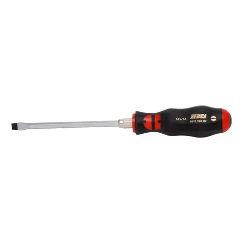 ZEBRA 3K Ultra-Slim Slotted Screwdriver – Hex Blade, 0.6 × 3.5 mm