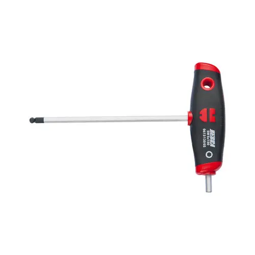 ZEBRA 5mm Ball-End Hex T-Handle – 17mm Side Tip, 200mm Blade