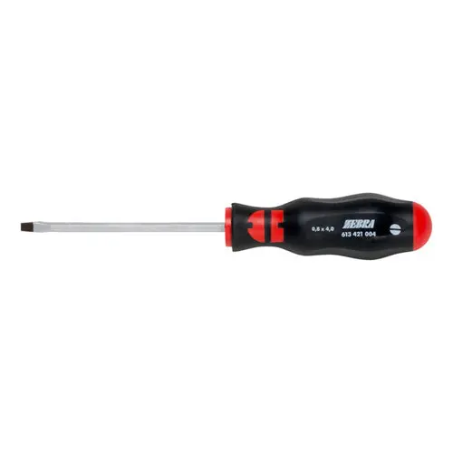 ZEBRA Hex-Blade Slotted Screwdriver with Wrench Adapter – 1.2 × 6.5 mm