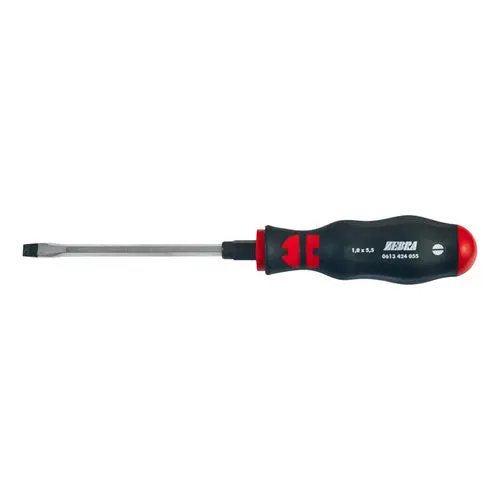 ZEBRA Mini Laser-Cut Slotted Screwdriver – Hexagonal Tip, 0.8 × 4.0 mm
