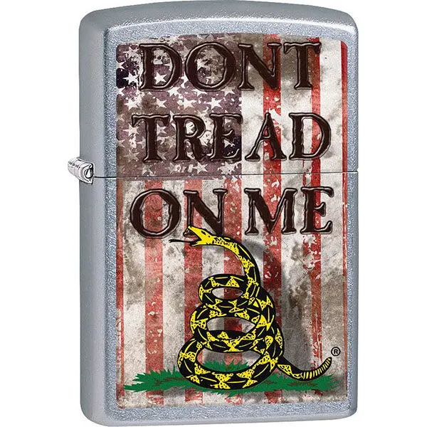 Zippo Don’t Tread On Me Patriotic Flag Lighter