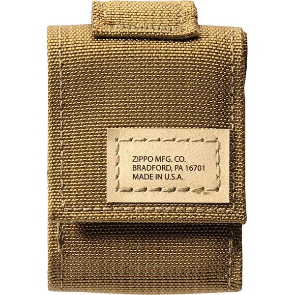 Zippo Tactical Coyote Tan Lighter Pouch – Rugged Nylon Sleeve