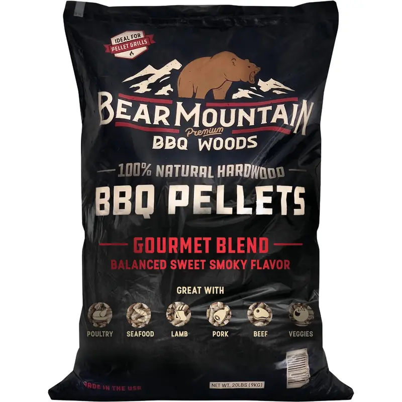 Bear Mountain Bbq Gourmet Wood Pellets – 20 Lb Blend For Smokers And Grills 1