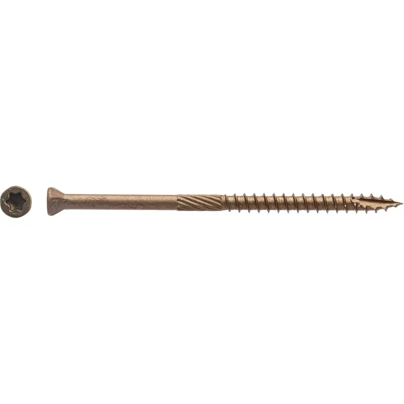 Big Timber Bronze Trim Screws – #9 X 3 Inch, 5-Pound Pack 1