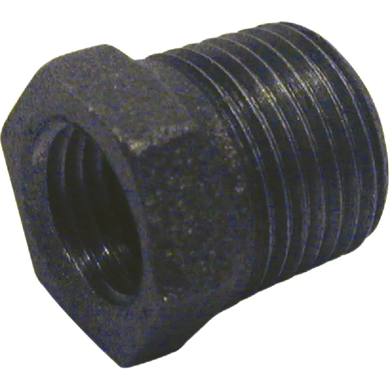 B&K Black Iron Hex Bushing – 2" X 3/4" 1