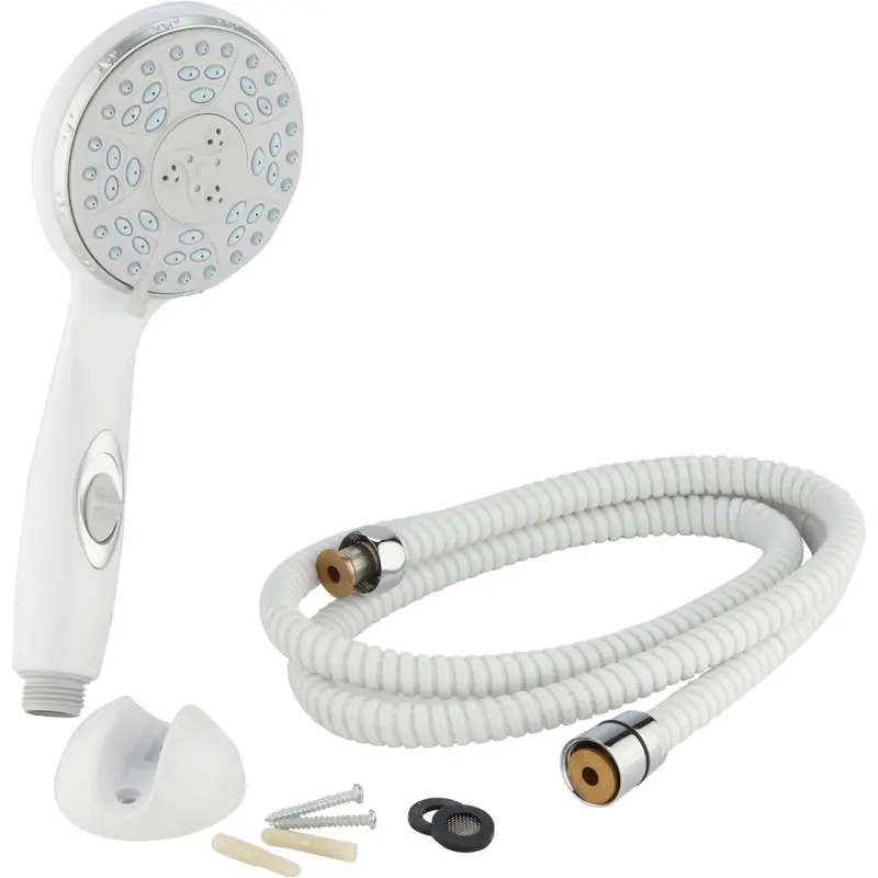 Camco Marine & Rv Showerhead – 60-Inch Flexible Hose With Built-In Connector 1