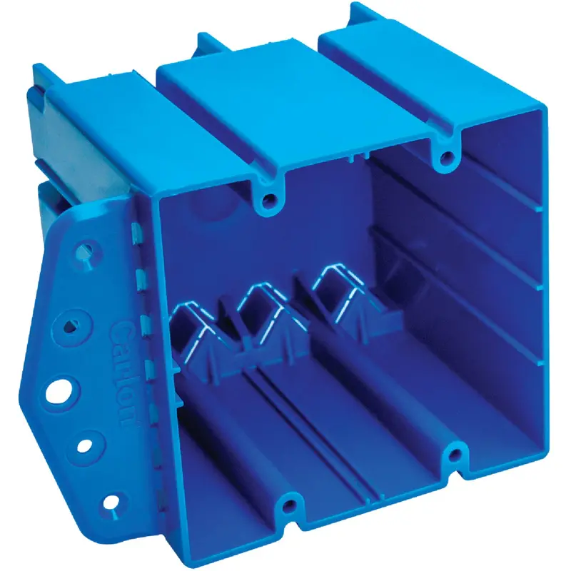 Carlon 4-Inch By 4-Inch Pvc Square Electrical Box With Screw-On Cover 1