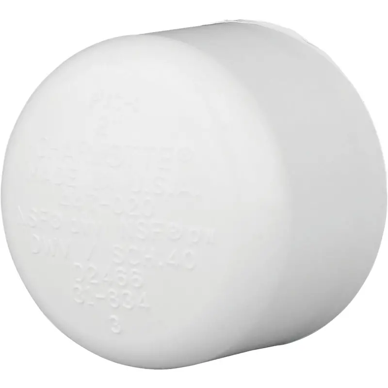 Charlotte Pipe Schedule 40 Pvc Cap – 2-Inch Slip Fit, Pressure-Rated 1