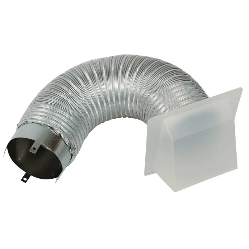 Comfort Flame 3-Foot Exterior Air Intake Kit For Fireplaces And Stoves 1