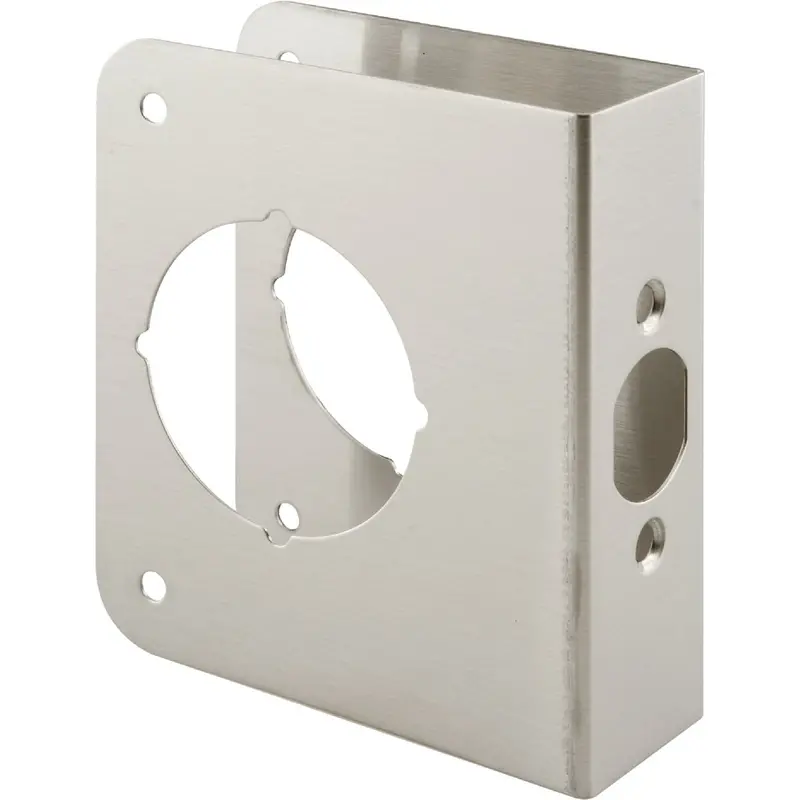 Defender Security Stainless Steel Door Reinforcement Plate – 1-3/8 In. Thickness 1