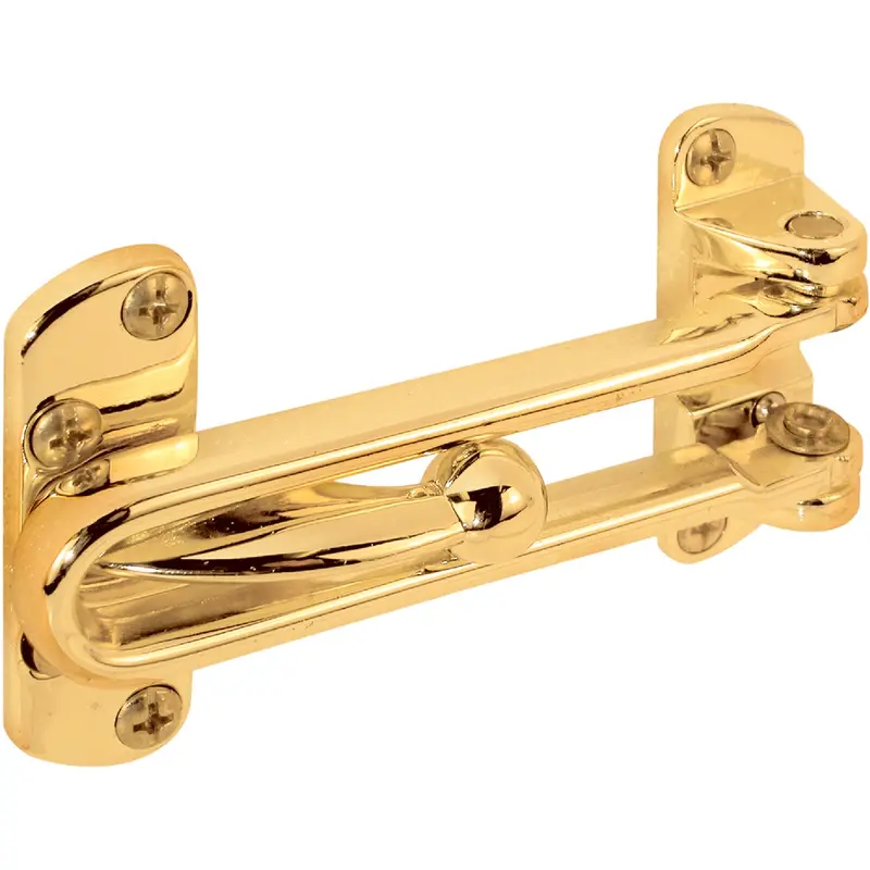 Defender Security Swing-Loop Door Guard – Adjustable Indoor Door Stopper & Child Safety Lock 1
