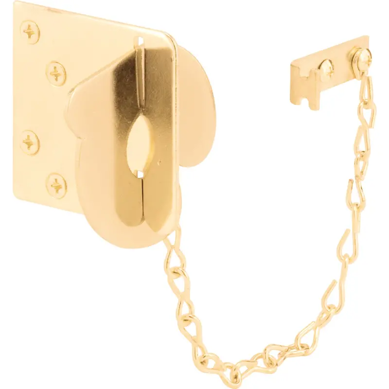 Defender Security Texas Bolt Ring Chain Lock – Solid Brass Construction 1