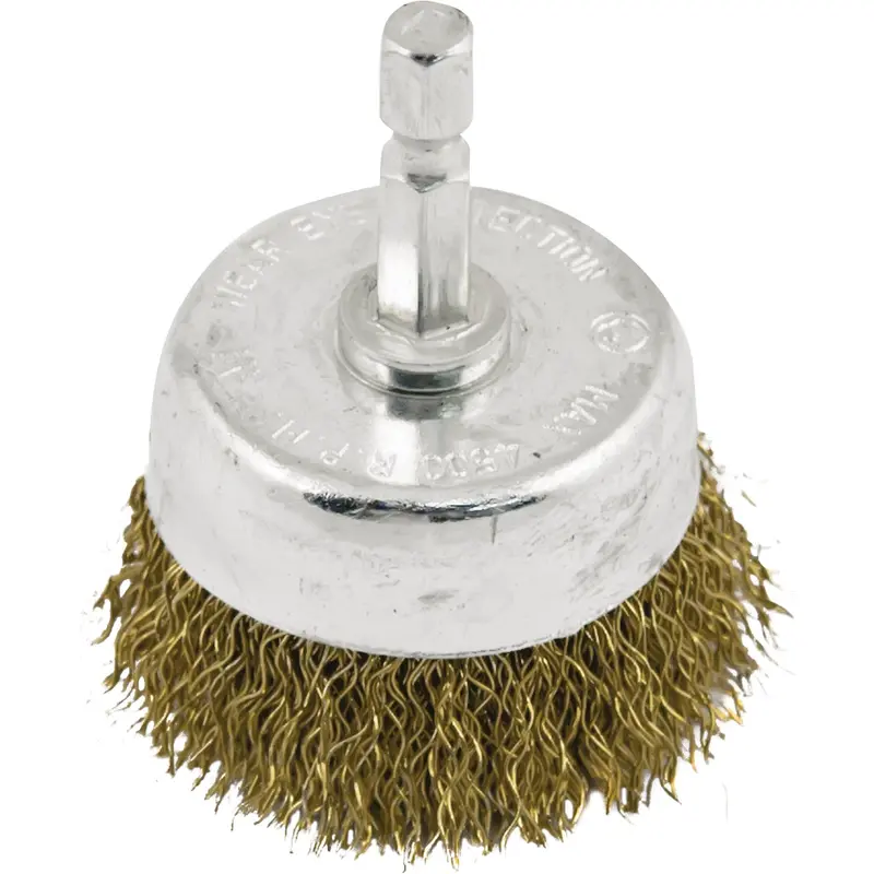 Do It Best 1-1/2" Coarse Wire Brush – Drill-Mounted Cleaning Tool 1