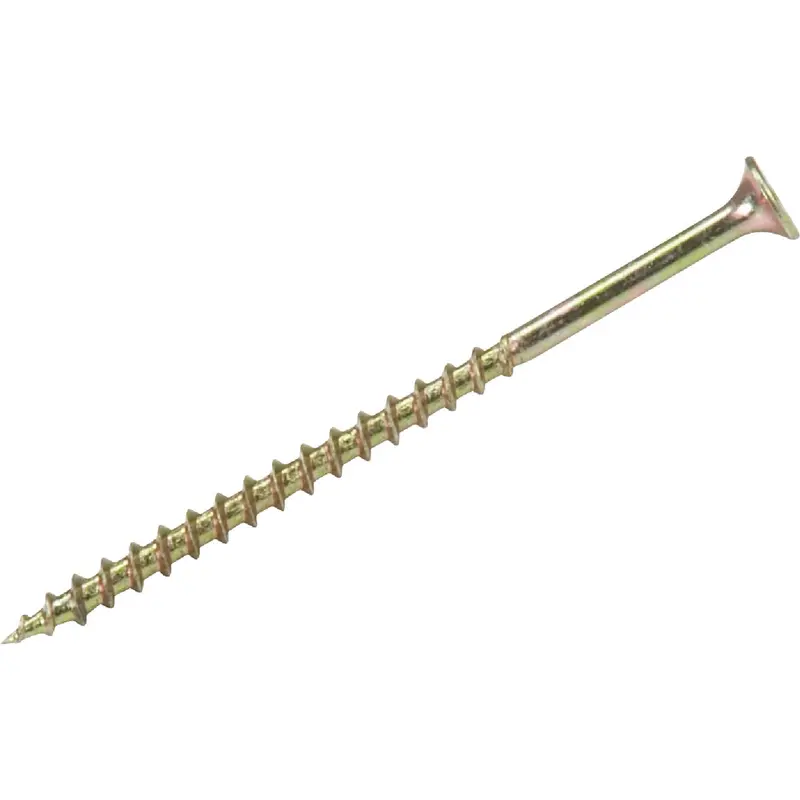 Do It Best #6 X 1-Inch Coarse-Thread Yellow Zinc Drywall Screws – 1-Pound Pack 1