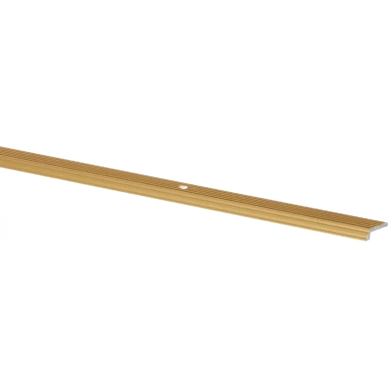 Do It Gold Aluminum Fluted Tile Edge Trim – 3/4 In. Width × 6 Ft. Length 1