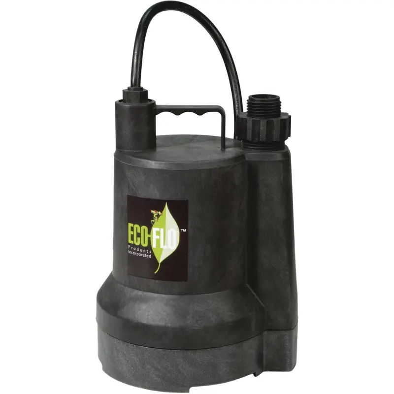 Eco-Flo Submersible Utility Pump – 1/4 Hp For Basement, Sump, Or Emergency Drainage 1
