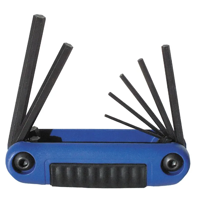 Eklind Ergo-Fold Metric Hex Key Set – 7-Piece T-Handle Collection 1