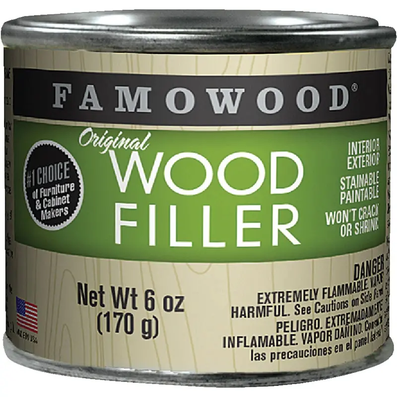 Famowood Maple Wood Filler – 6 Oz Repair Compound For Interior/Exterior Use 1