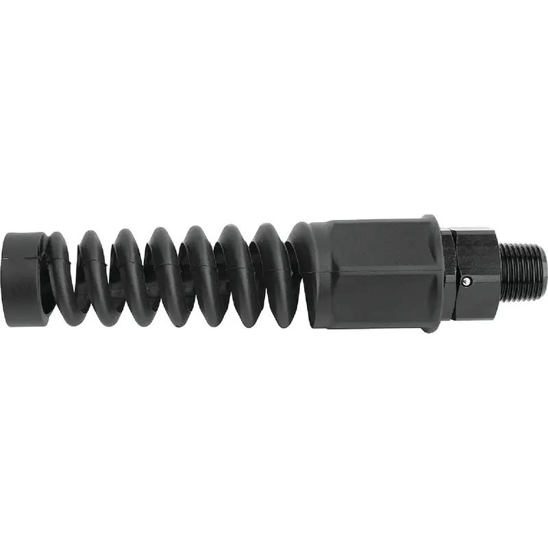 Flexzilla Pro Reusable Air Hose End – 1/2" Barb × 3/8" Mnpt With Swivel Fitting 1