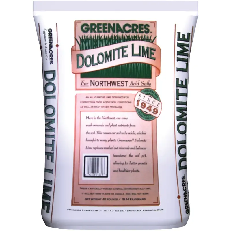 Greenacres 40 Lb Dolomite Lime For Soil Ph Adjustment 1