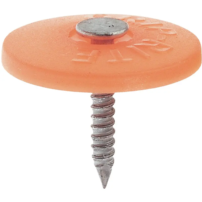 Grip-Rite Electrogalvanized Cap Nails – 3", 11 Gauge, 1500-Count Box (14 Lb) 1