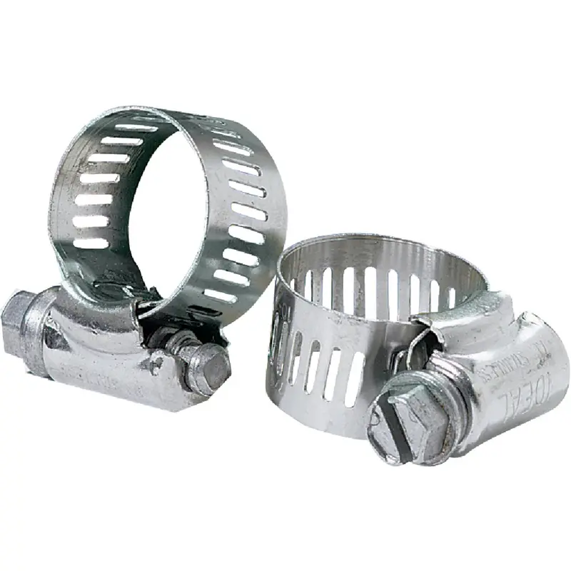 Ideal All-Stainless Steel Hose Clamp – Adjustable From 11/16" To 1-1/2" Diameter 1