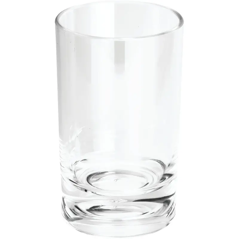 Idesign Eva Clear Acrylic Bath Tumbler – Modern Stackable Design 1