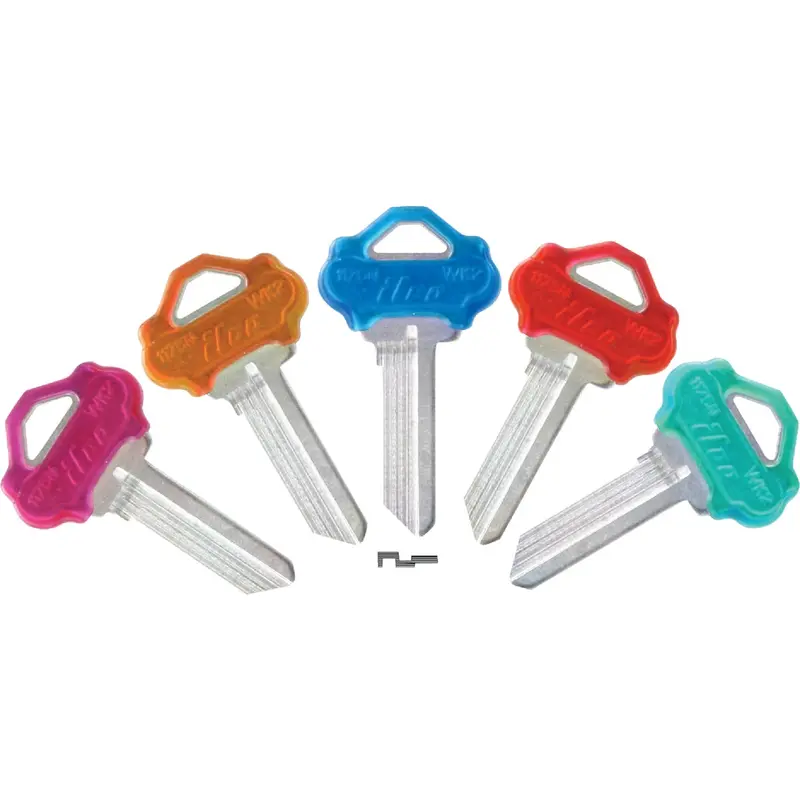 Ilco Weslock Decorative House Keys – Assorted Designs, 5-Pack (Wk2Pc) 1