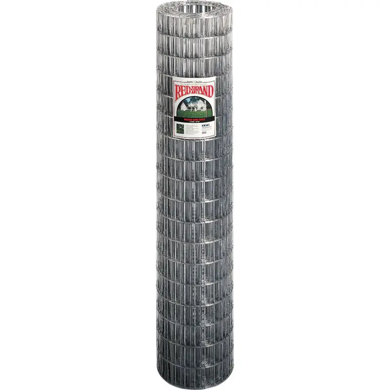 Keystone Red Brand Welded Wire Utility Fence – 60 In. H X 100 Ft. L, 2X4 Mesh 1