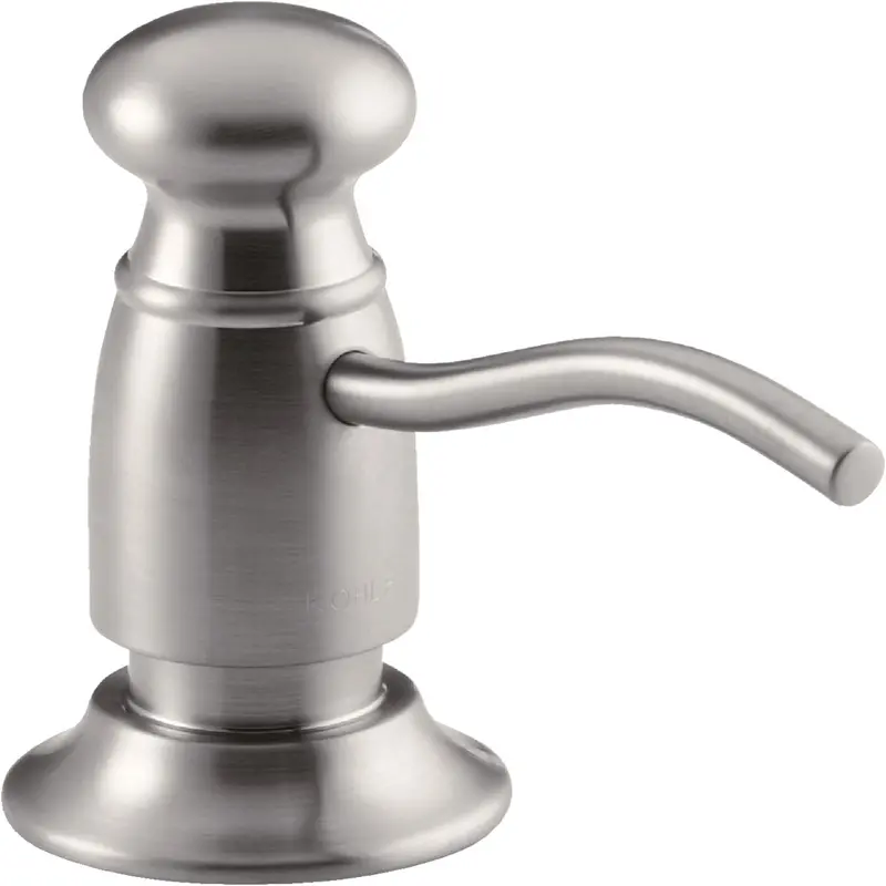 Kohler Traditional Lotion & Soap Dispenser – Vibrant Stainless Steel Finish 1