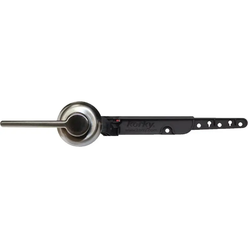 Korky Strongarm Universal Tank Lever – Brushed Nickel Finish With Classic Handle Design 1