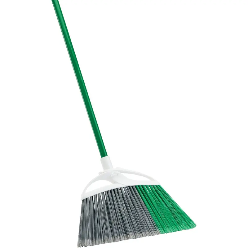 Libman Extra-Large Precision Angle Broom – 16" Width, 55" Steel Handle 1