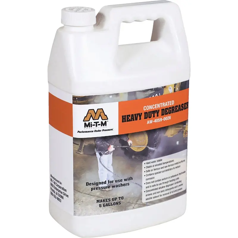 Mi-T-M Heavy-Duty Degreaser Concentrate – 1 Gallon, Industrial-Strength Cleaner 1