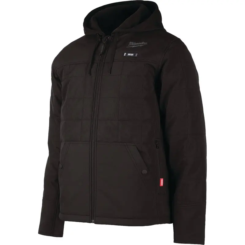 Milwaukee M12 Axis Cordless Heated Jacket – Large Black Kit With Battery & Charger 1