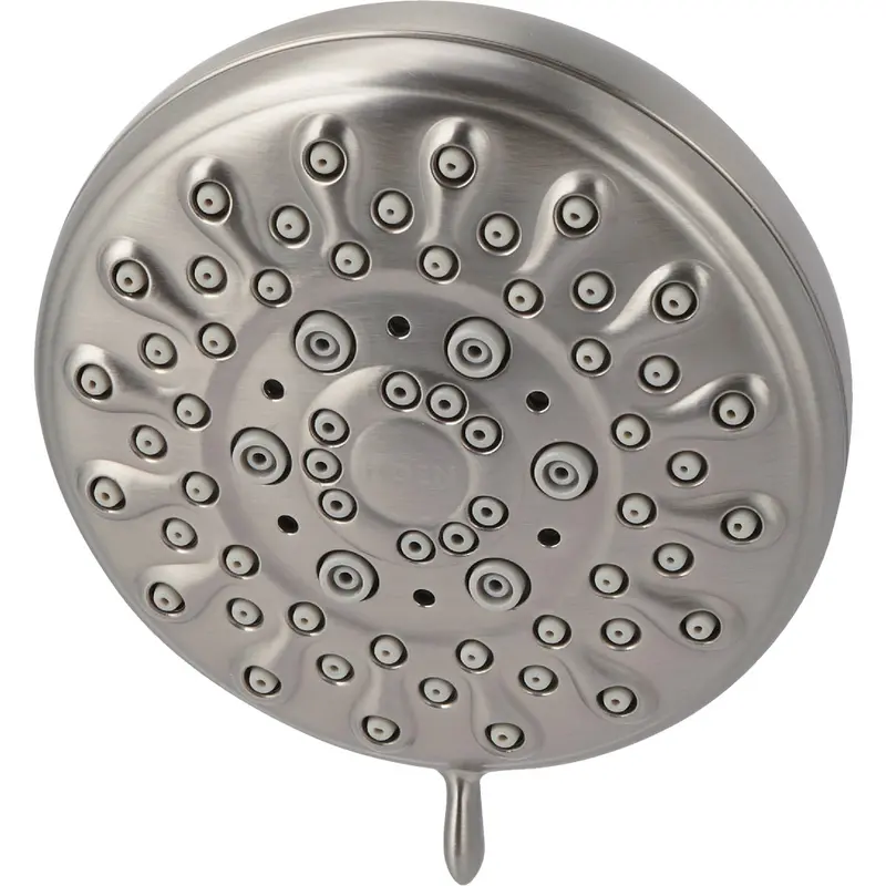 Moen Banbury Fixed Showerhead – 5 Spray Settings, 1.75 Gpm, Brushed Nickel 1