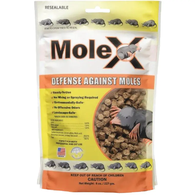 Molex Mole Eliminator Granules – 8 Oz, Fast-Acting Yard Treatment 1