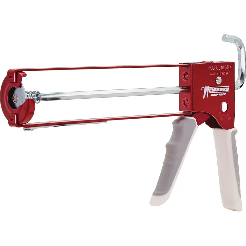Newborn Drip-Free Hex Rod Caulk Gun – 10 Oz Capacity, Ergonomic Frame 1