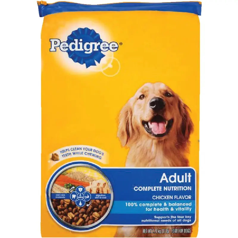 Pedigree Adult Dry Dog Food – Complete Nutrition Formula, 17 Lb Bag 1