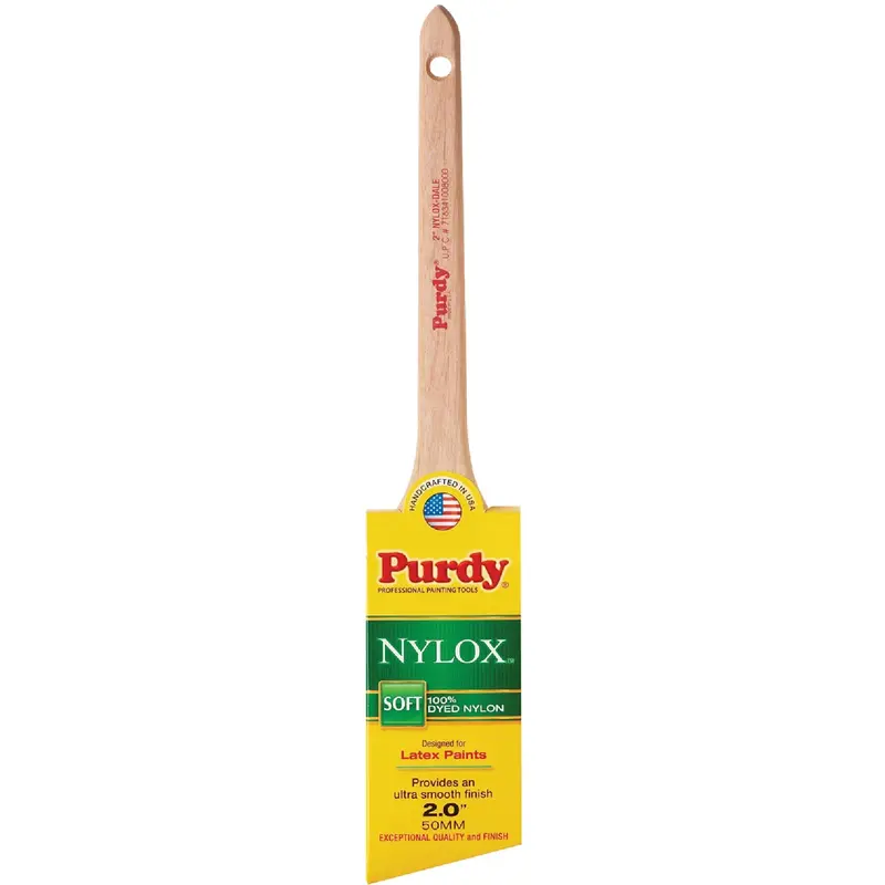 Purdy Nylox Dale Angular Trim Brush – 2 In, Soft Bristles For Clean Edging 1