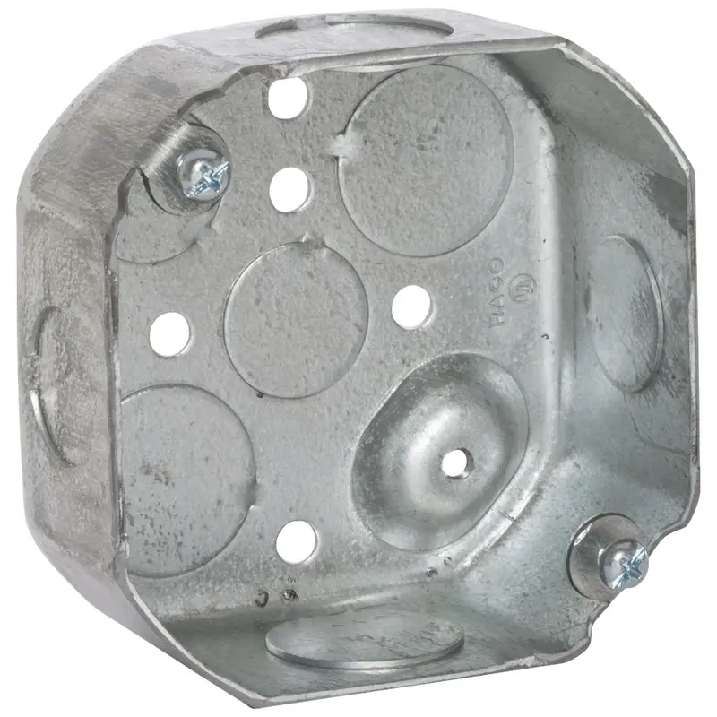 Raco Old-Work Octagonal Electrical Box – 4" × 4" 1