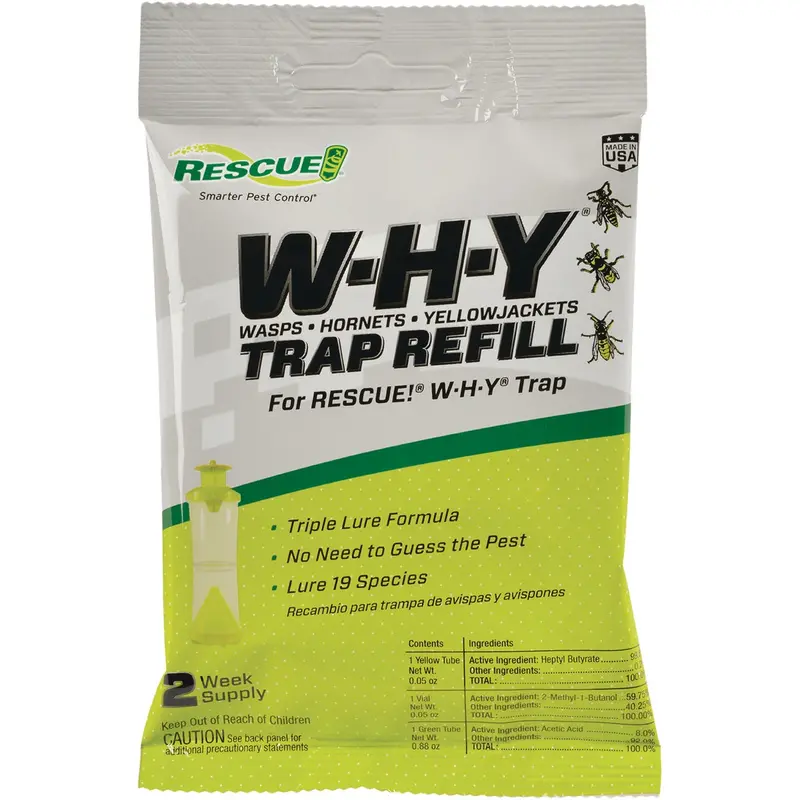 Rescue Why Outdoor Wasp And Hornet Attractant Kit – Liquid Formula For Yellow Jackets 1