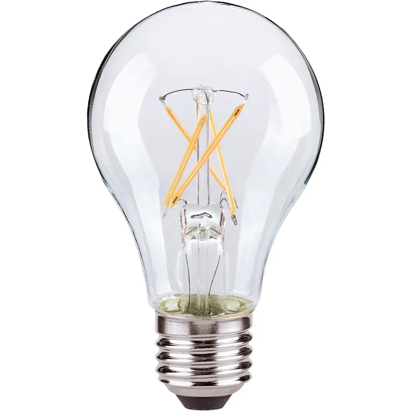 Satco Dimmable Led A19 Light Bulbs – 60W Equivalent, Warm White, 4-Pack 1