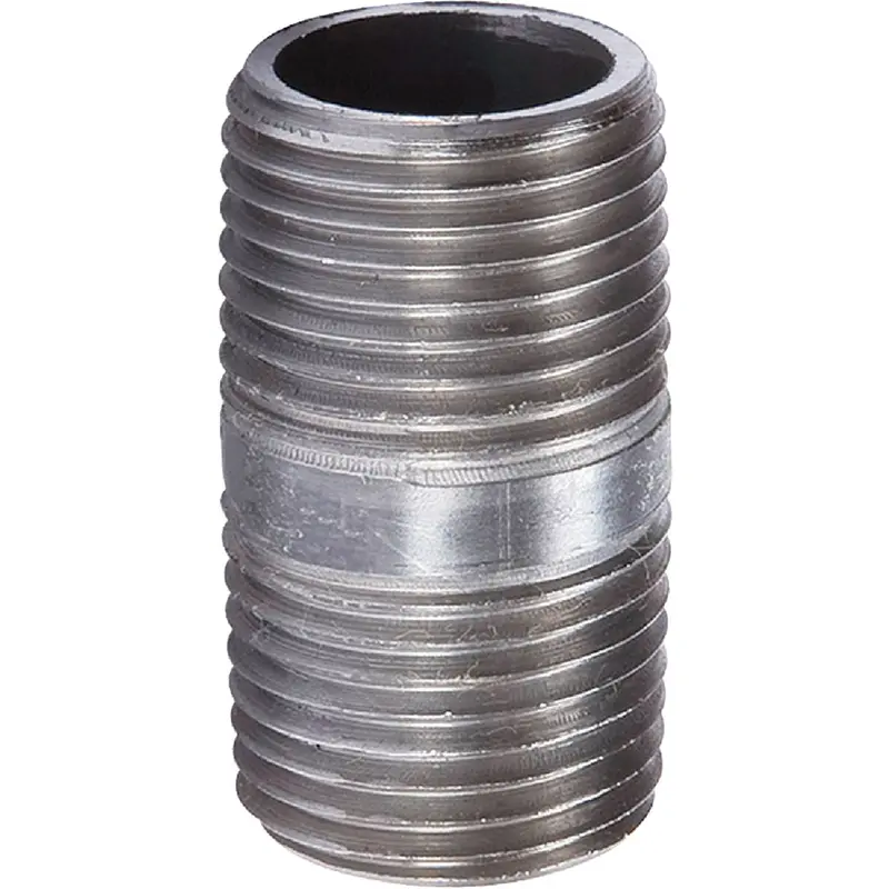 Southland Galvanized Steel Close-Nipple – 2" Length, Welded Construction 1