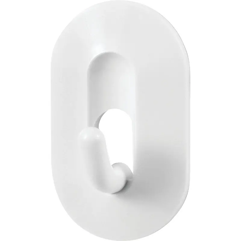 Spectrum Diversified Magnetic Hooks – White, Pack Of 2, Strong Adhesive Hold 1
