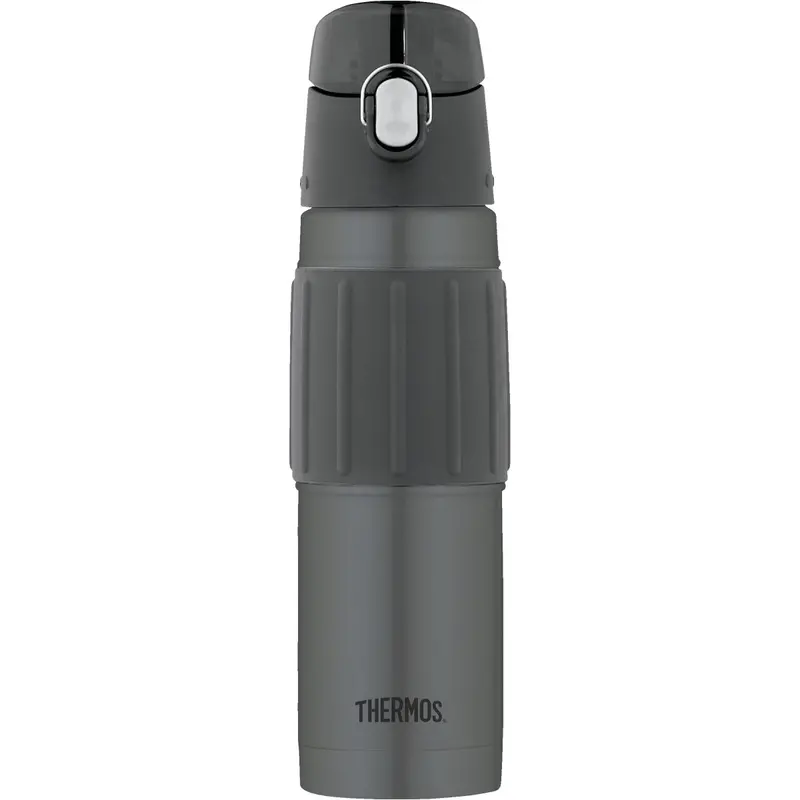 Thermos Stainless Steel Vacuum Insulated Water Bottle – 18 Oz Charcoal Finish 1